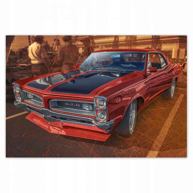 Plakáty 200x135 Pontiac Gto Auto
