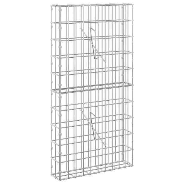 vidaXL Gabion s drátem 5 mm a síťkou 5x10 cm 50x10x100 cm