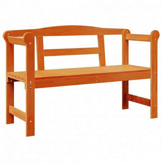 vidaXL Venkovní lavice 2 -Seater 119 x 44 x 76 cm Masivní borové dřevo