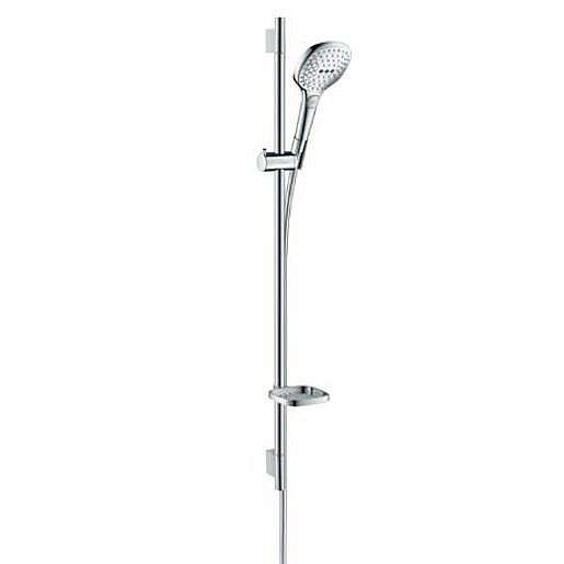 Sprchový set Hansgrohe Raindance Select E s mýdlenkou bílá/chrom 26621400