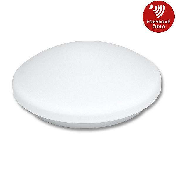 Svítidlo LED Ecoplanet Victor, čidlo, 3000K, 18W, IP44 bílá