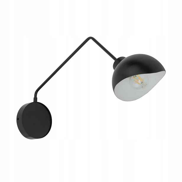 Nástěnná nástěnná lampa Držák Černá E27 15W Roy Sigma Lighting