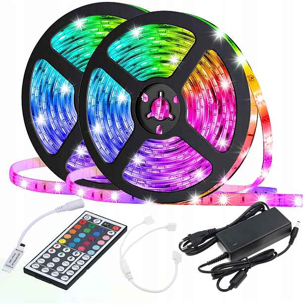 Rgb páska 150 Led 10 m Dálkový Ovladač Max Premium Set