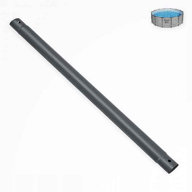 Šedá horizontální trubka Steel Pro Max Bestway kulatý filtrační 5619D
