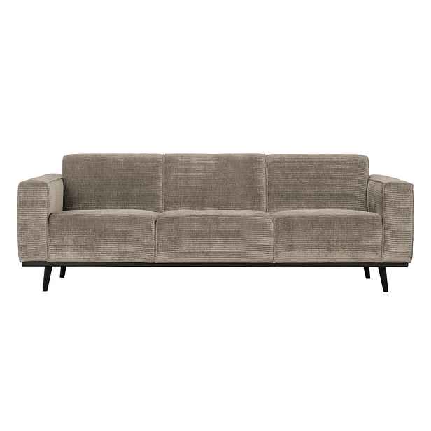 Světle šedá pohovka 230 cm Statement – WOOOD