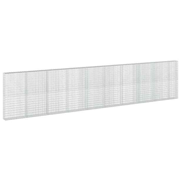 vidaXL Gabion s drátem 5 mm a síťkou 5x10 cm 950x30x200 cm
