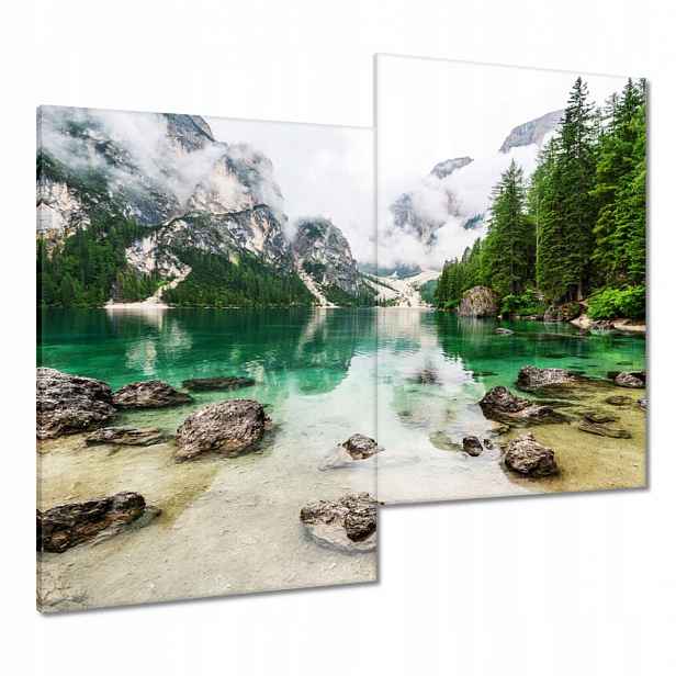 Obrazy 80x70 Horské jezero