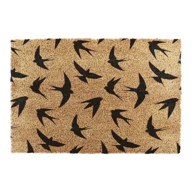 Rohožka z kokosového vlákna 60x90 cm Swallows – Artsy Doormats