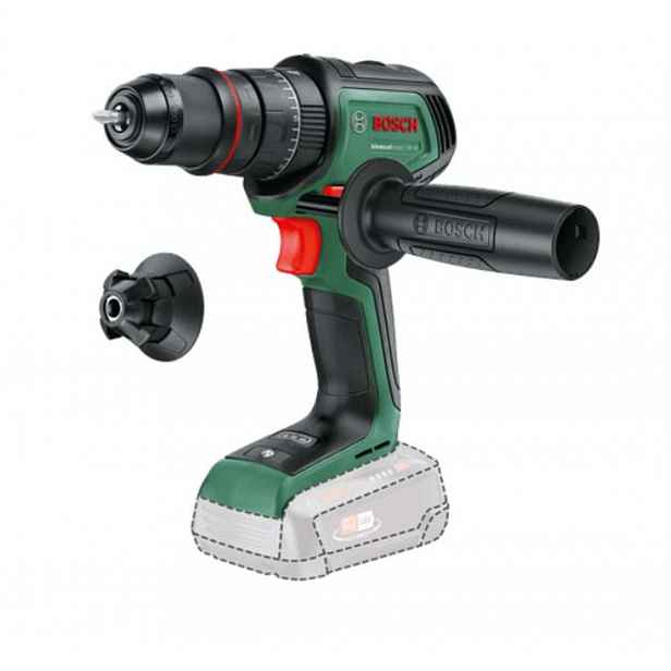 Bosch - 18V AKU vrtačka s příklepem, bez baterie a nabíječky 06039E2100