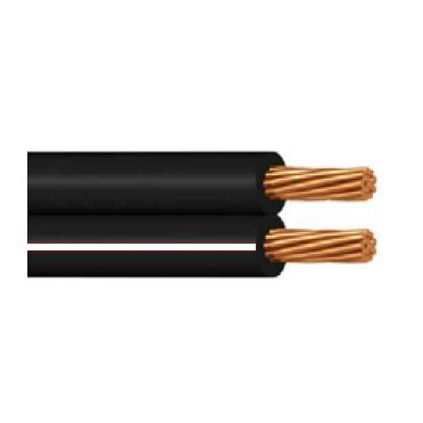 Kabel flexibilní V03VH-H (CYH) 2× 1,5 metráž černá, bílá