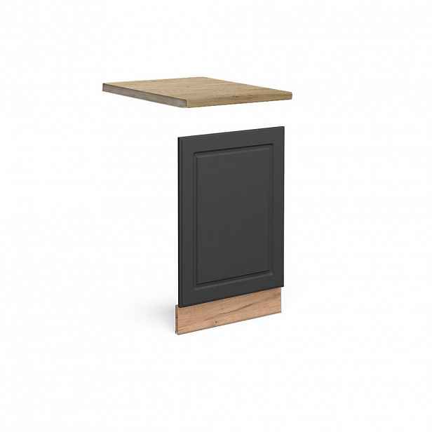 Vicco PŘEDNÍ PANEL Fame-Line Antracitově zlatý 45 cm , PD Dub