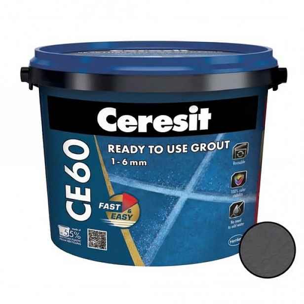 Ceresit CE 60 spárovací hmota graphite 2 kg CE60216