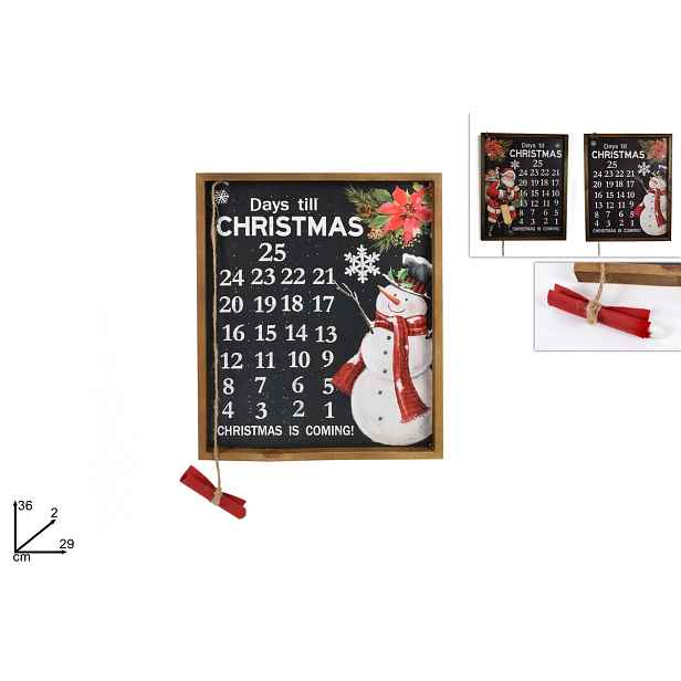 PROHOME - Kalendář adventní různé druhy