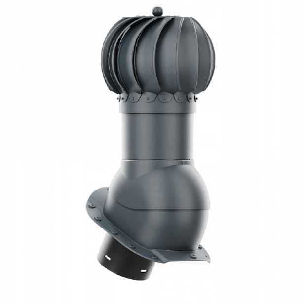 Rotační krb Rotoline profil A 150 mm kulatý antracitový