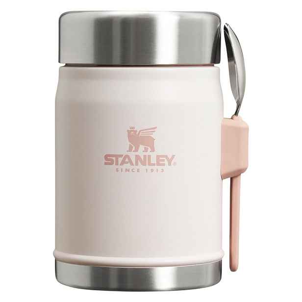 Světle růžová termoska na jídlo z nerezové oceli Legendary Classic Rose Quartz – Stanley