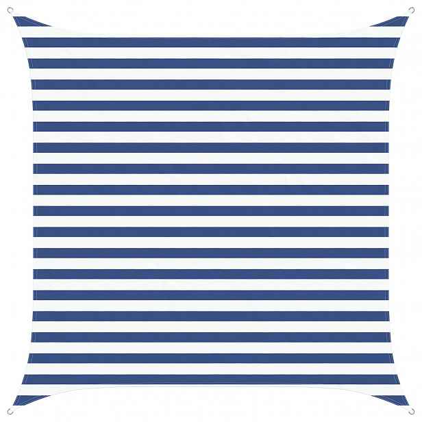 vidaXL Sluneční plachta 2,5 x 2,5 m 100% polyester Oxford Čtvercový
