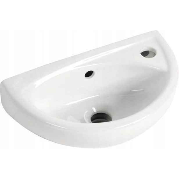 Creavit Oval keramické umyvadlo 39x23 cm bílé TP040