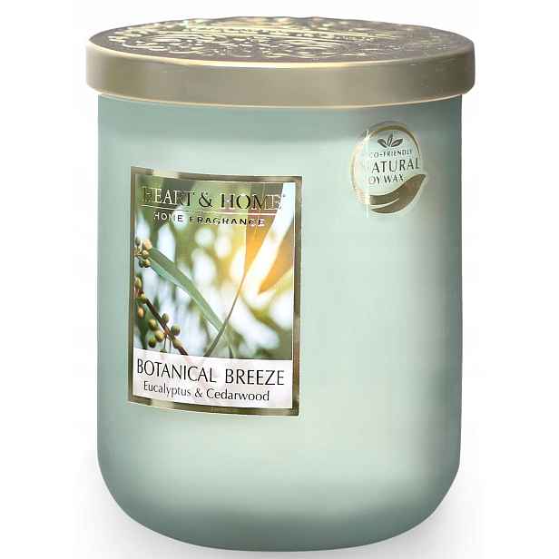 Velká Svíčka Heart & Home Botanical Breeze Eucalyptus & Cedrové Dřevo
