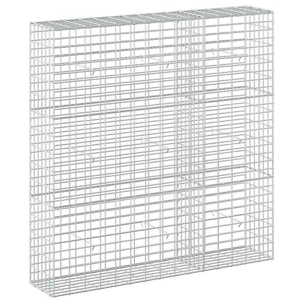 vidaXL Gabion s drátem 5 mm a síťkou 5x10 cm 150x30x150 cm