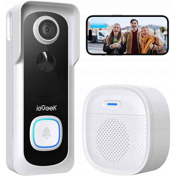 Wifi Videotelefon 2,4 Ghz Iegeek Bell J9 Kamera Full Hd Domofon Smart Video