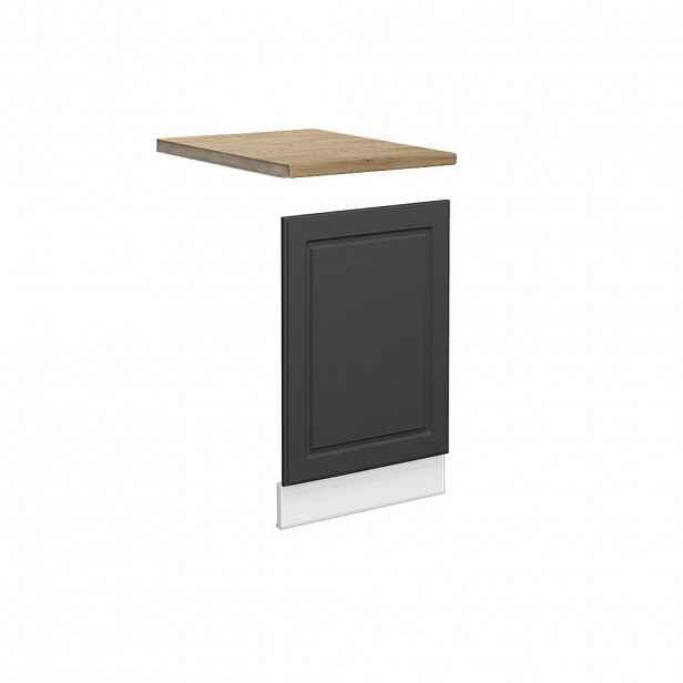 Vicco PŘEDNÍ PANEL Fame-Line Antracitově zlatý 45 cm , PD Dub
