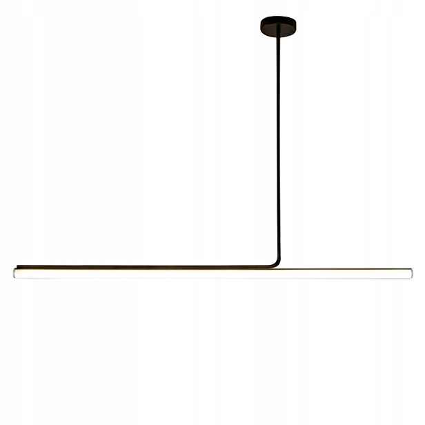 Závěsná Led Stropní Lampa Černá Loft Industriální Lineární 120 cm Toolight
