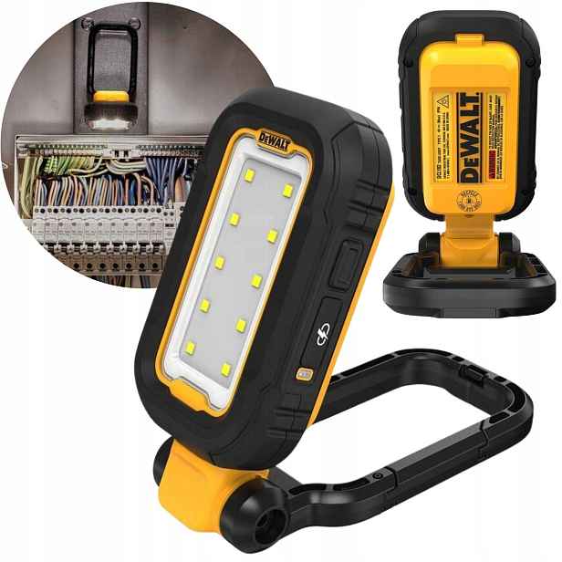 DeWALT DCL182 Lampa Pracovní Led Svítilna 1000lm IP54 Posrt Usb-c