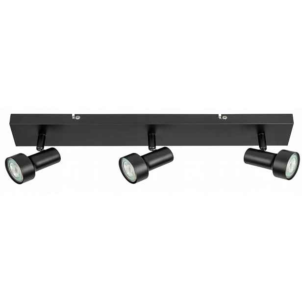 stropní svítidlo Led Livarno home 3 x Led černá 48x7x11 cm