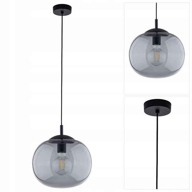 Závěsná lampa Vibe černá, moderní útulná atmosféra v jídelně Tk Lighting