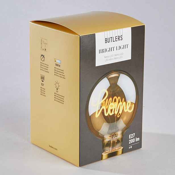 Butlers BRIGHT LIGHT LED Lampa "Home" 9,5 cm