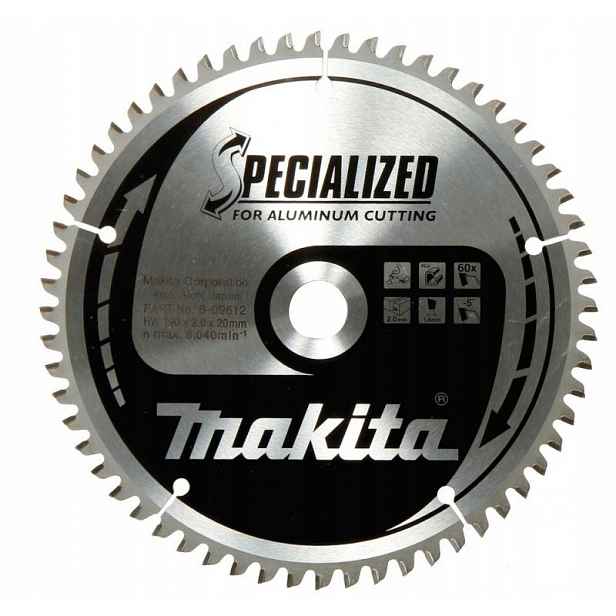 Řezací kotouč Aluminium pro pokosnici 260 x 30 mm 100 zubů Makita