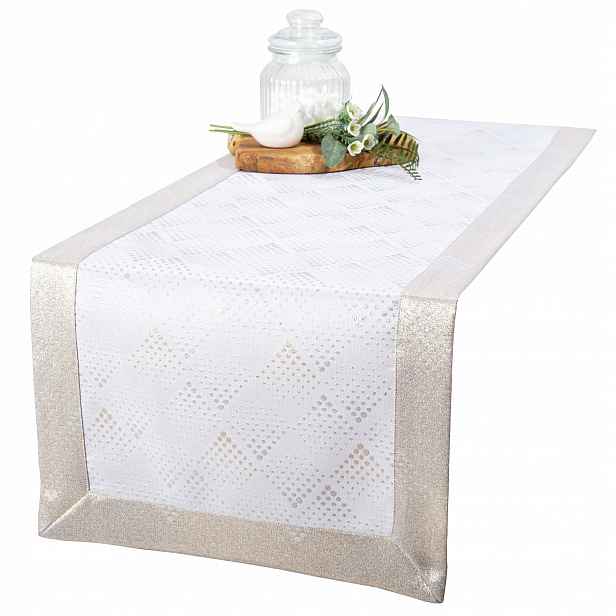 Šitý běhoun s 5 cm manžetou LZS-33209, 55 x 355 cm
