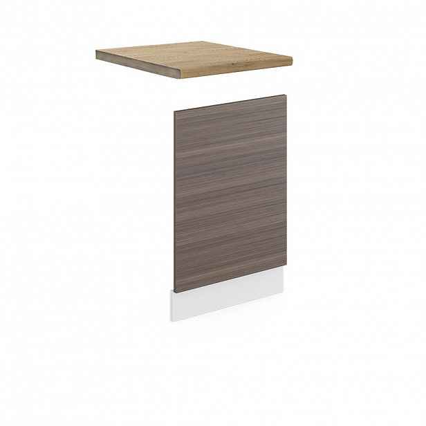 Vicco PŘEDNÍ PANEL R-Line Ušlechtilá šedá 45 cm , PD Dub