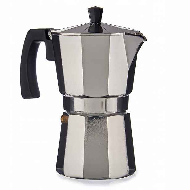 Aluminiová Kávovarka S Rukojetí 150 ml Kávovar Na 3 Espressa