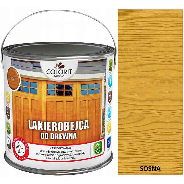 Colorit Mořidlo Na Dřevo 2,5 L Borovice