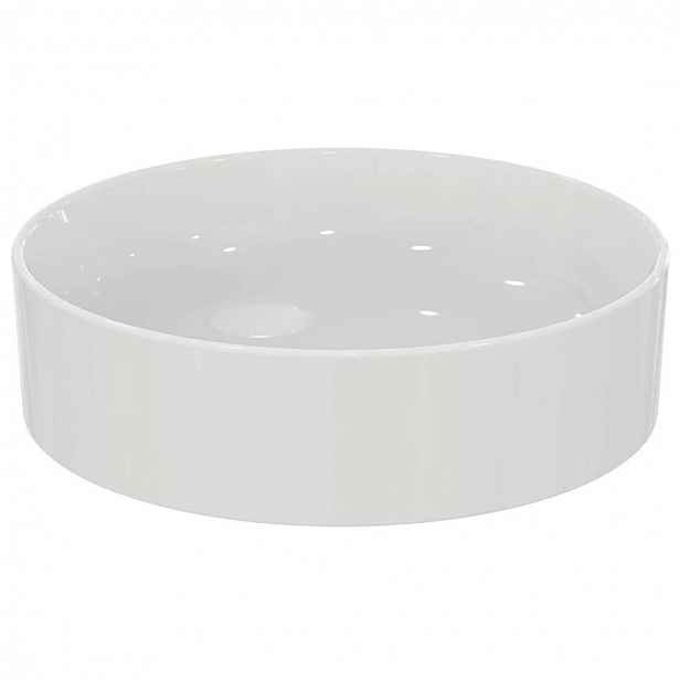 Ideal Standard Conca Ceram - Umyvadlová mísa, průměr 45 cm, bez přepadu, bílá T369601