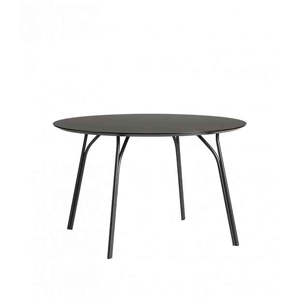 Jídelní stůl "Tree", 120 cm, 3 varianty - Woud Varianta: černá, černé nohy