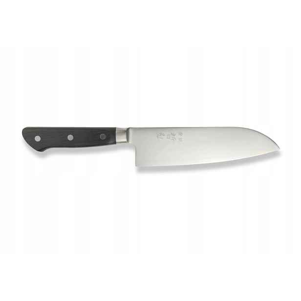 Nůž santoku Tetsuhiro 17 cm jádro VG-10 laminát nerezová ocel japonská
