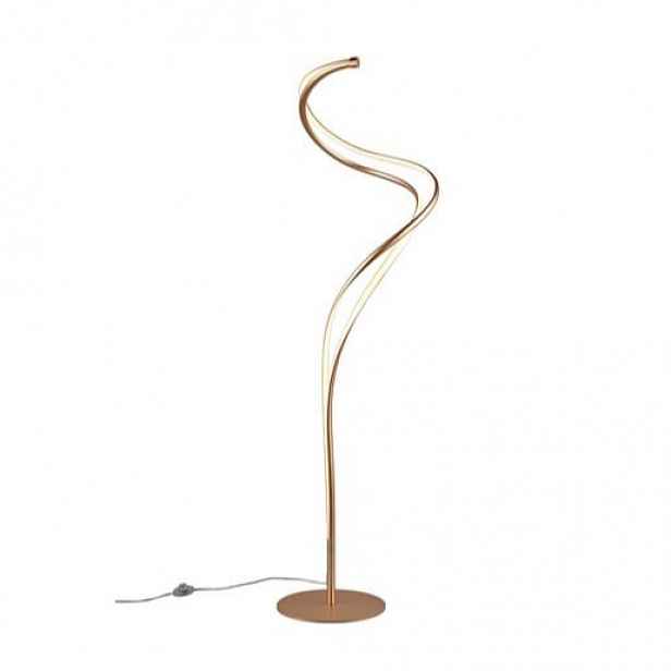 Trio NALA led stojací lampa zlatá kov 444310179 TR444310179