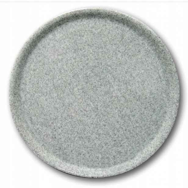 Odolný talíř na pizzu z porcelánu Speciale granit 330 mm – sada 6 Ks.