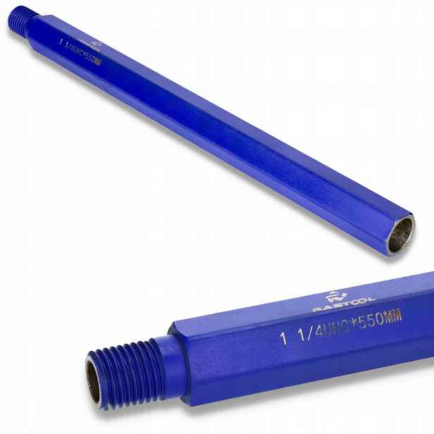 Prodlužovací Adaptér 50 CM 1 1/4 Pro Vrtací Korunky Do Betonu Rs