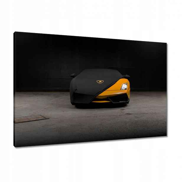 Obrazy 90x60 Oranžové auto
