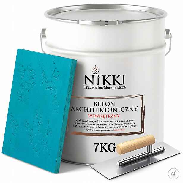 Dekorativní architektonický beton vnitřní 7 kg Tyrkysový Tmavý Paca