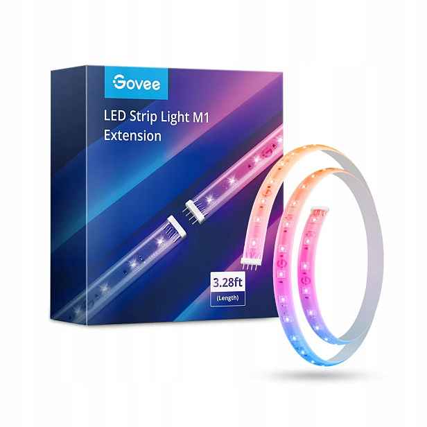 Govee H100E Led Strip Light M1 Extension 1 m Prodlužovací Led pásek Rgbic
