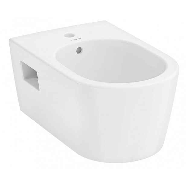 Hansgrohe EluPura Original S - Závěsný bidet, otvor pro baterii, SmartClean, bílá 61171450