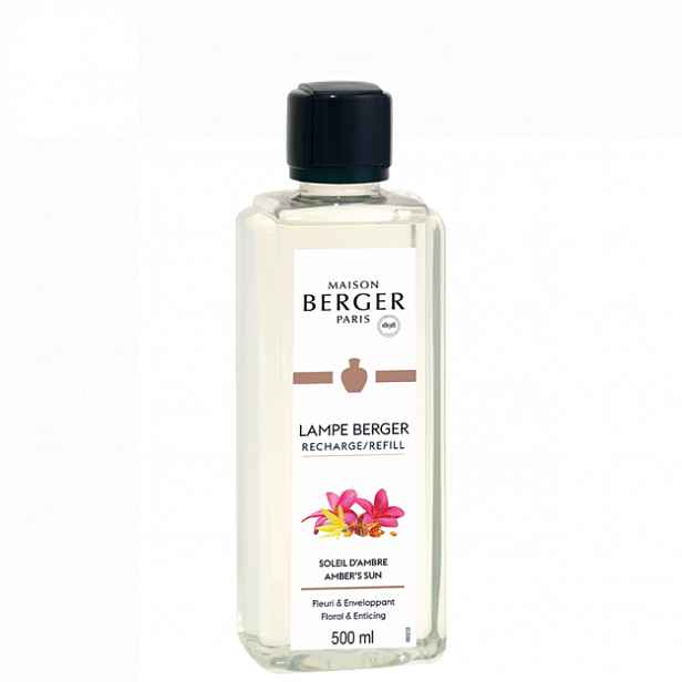 Maison Berger Paris náplň do katalytické lampy Ambrové slunce, 500 ml