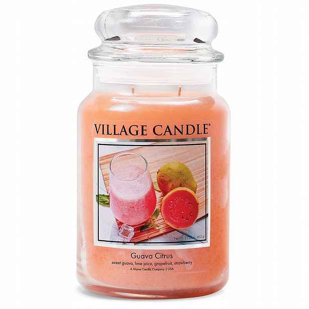 Velká svíčka Guava Citrus Village Candle