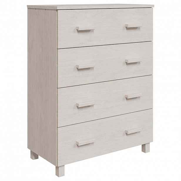 vidaXL Příborník HAMAR bílý 79 x 40 x 103,5 cm masivní borovice