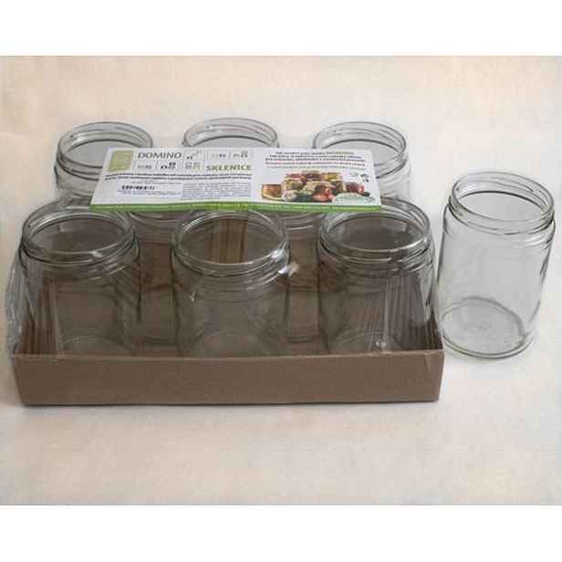 sklen.zavař. 580ml- 8ks-ELEGANT 262g, TO82