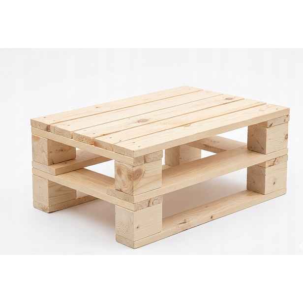 Stolek 80 x 40 cm Dřevěný Zahradní stolek Stolek na balkon Dřevo